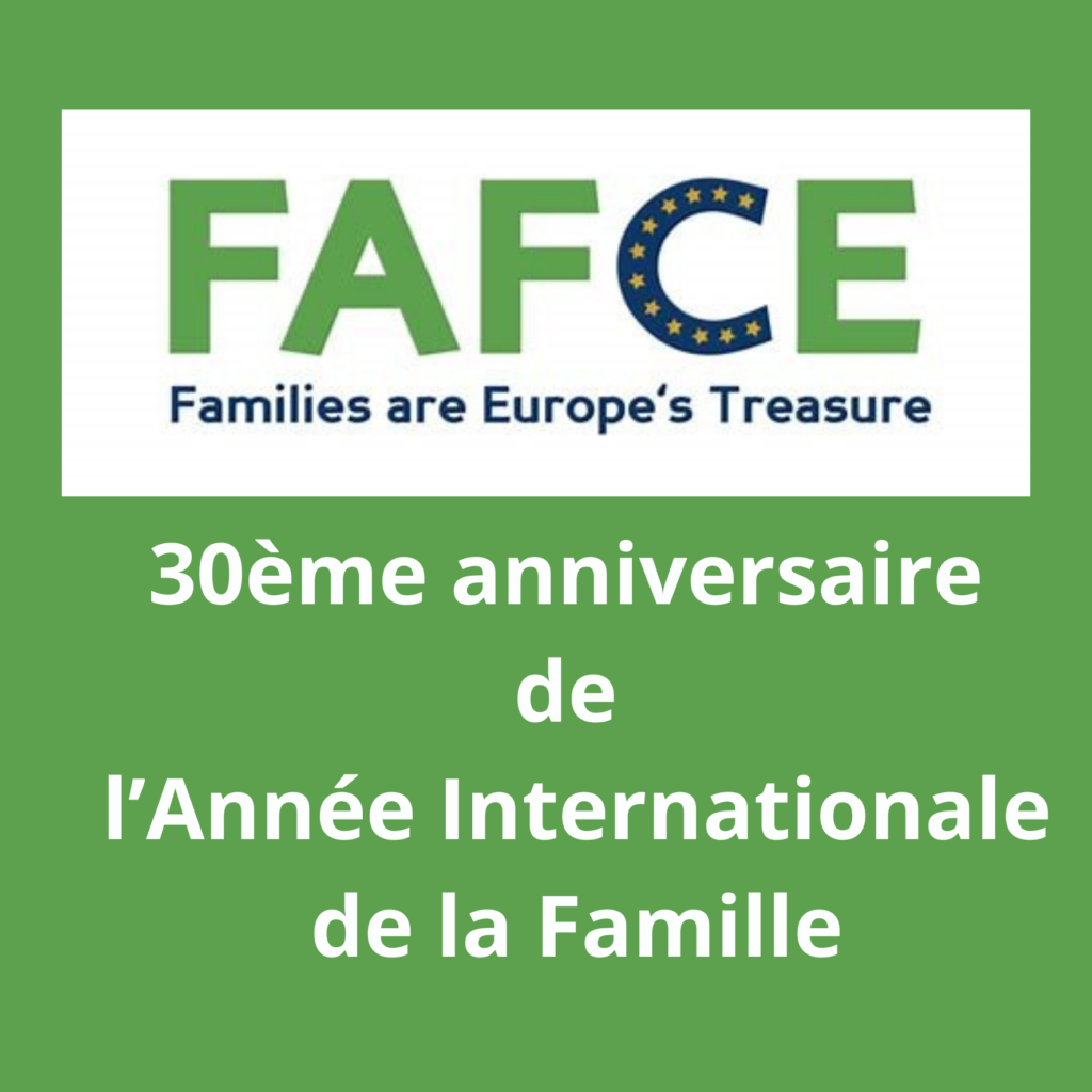 1994-2024: 30ème anniversaire de la proclamation par les Nations Unies de l'Année Internationale de la Famille